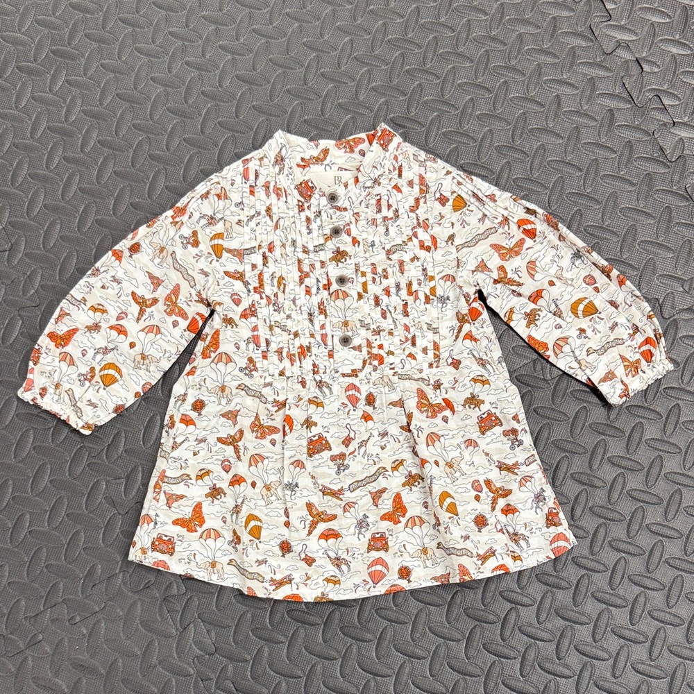 Banana Republic Baby Pintuck Dress - Travel Mosaic